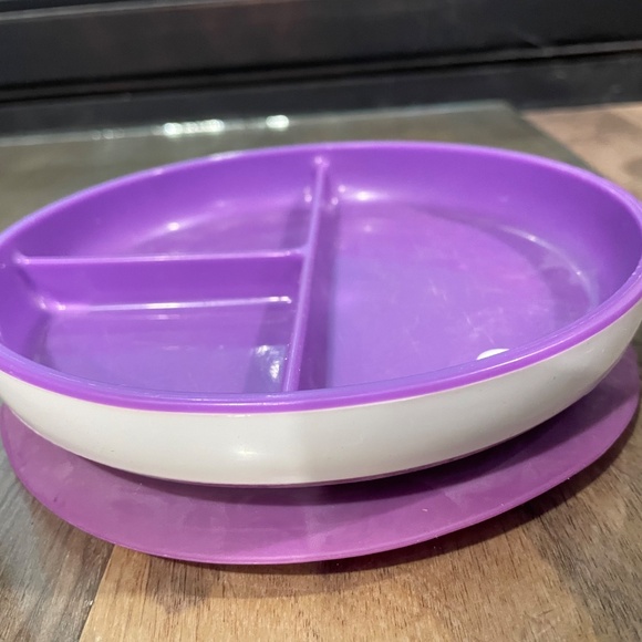 2-Piece Suctioned Toddler Plate Set - Picture 9 of 13